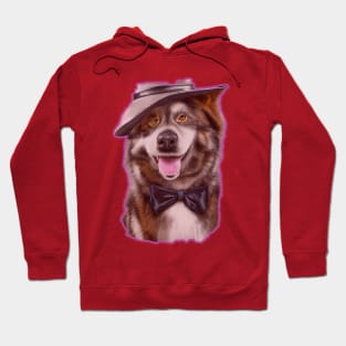 Siberian Husky Design Hoodie